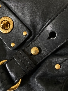 Bolsa couro Marc Jacobs preta - loja online