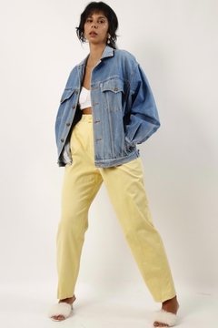 jaqueta jeans ampla 90’s vintage