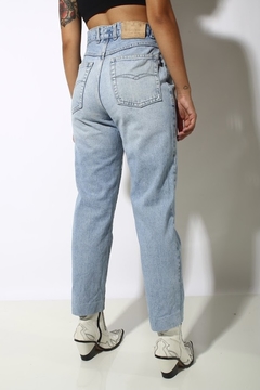 Calça jeans cintura alta Yves Saint Laurent YSL   - comprar online