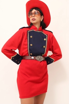 casaco vermelho Xuxa paquita classico na internet