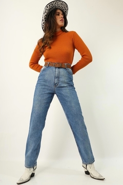 Calça jeans Lee cintura mega alga vintage