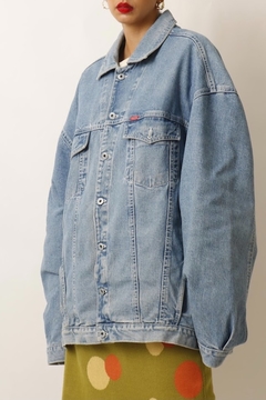 Jaqueta jeans oversize colcci vintage XG - comprar online