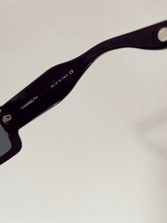 óculos chanel vintage preto - loja online