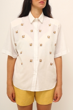 Camisa caranguejo bordado - comprar online