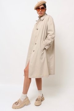 Trench coat bege london classico na internet