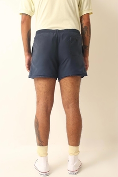 shorts lacoste azul forrado original - Capichó Brechó