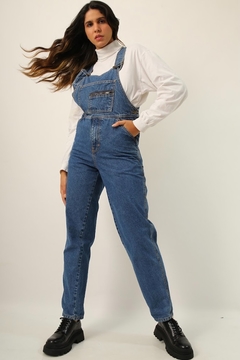 Macacão jeans vintage grosso 90’s
