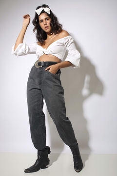 Calça jeans 90’s cintura alta vintage  - comprar online