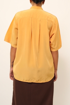 Camisa amarela CELAVIE manga curta - comprar online