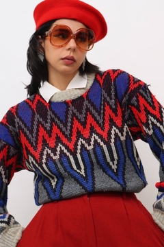 pulover bowie vintage tricot