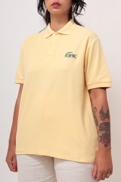 Polo LACOSTE BRASIL amarela vintage - comprar online