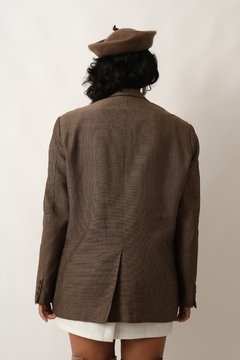 Blazer xadrez forrado vintage - comprar online