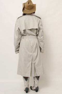 Trench Coat classico forrado lapela vintage - comprar online