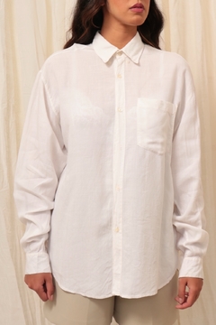 Camisa algodão bordado frente