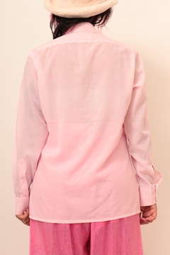 Camisa PIERRE CARDIN rosa Paris - Capichó Brechó