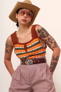 Cropped tricot era uma vez hollywood color - comprar online