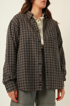 camisa xadrez cinza Dean Winchester - Capichó Brechó