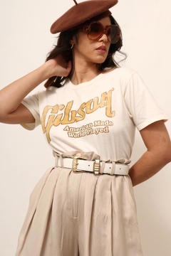 camiseta vintage GIBSON original - comprar online