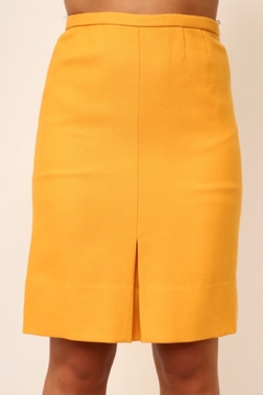 Conjunto amarelo BLAZER + SAIA cintura alta - loja online