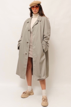 trenc coat forrado longo classico - loja online