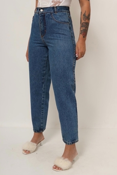 calça jeans cintura alta vintage na internet