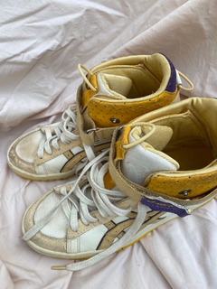 tenis asics vintage basquete anos 90’s na internet