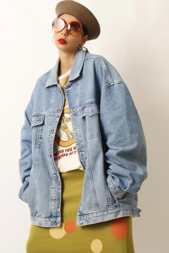 Jaqueta jeans oversize colcci vintage XG na internet