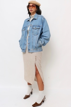 jaqueta jeans LEVIS classica azul - loja online