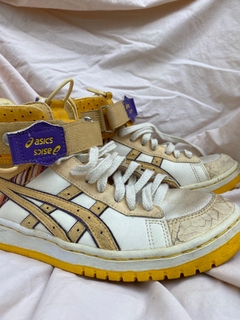 Imagem do tenis asics vintage basquete anos 90’s