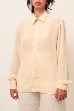 Camisa 100% seda YSL vintage - loja online