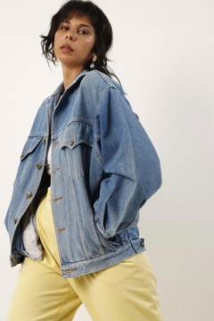 jaqueta jeans ampla 90’s vintage - comprar online