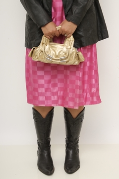 Bolsa dourado vintage - loja online