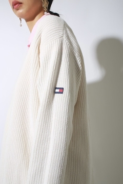 Tricot TOMMY HILFIGER original grosso textura - loja online