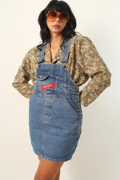 Vestido jeans jardineira MERGON C.G.C - comprar online