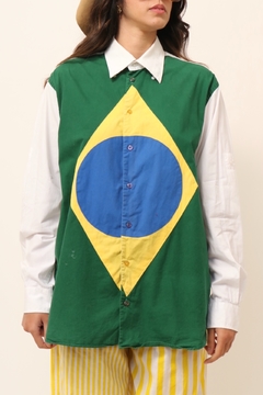 Camisa do Brasil Dudalina 2002 - loja online