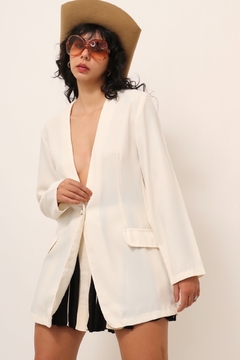 Blazer levinho off white vintage - loja online