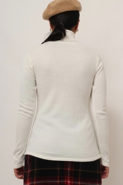 gola alta off white vintage tricot