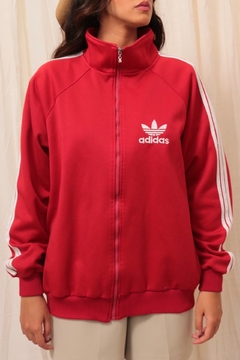 Jaqueta ADIDAS vermellha classica - comprar online