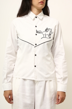Imagem do Camisa algodão cavalo vintage