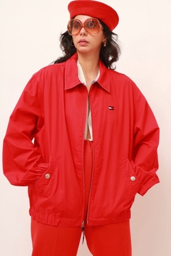 jaqueta Tommy hilfinger vermelha vintage - comprar online