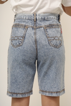 Bermuda jeans cintura alta vintage na internet