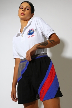 shorts sport preto color vintage 90’s - loja online