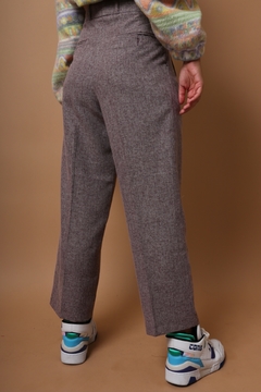 calça alfaiataria color cintura alta viscose na internet