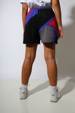shorts sport preto color vintage 90’s na internet