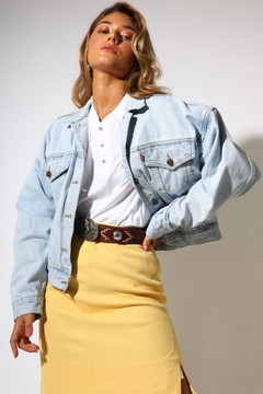 jaqueta jeans bomber levis original 80’s