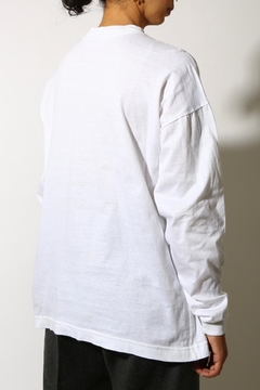 blusa manga longa estampa frente - loja online