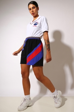 shorts sport preto color vintage 90’s