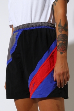 shorts sport preto color vintage 90’s - comprar online