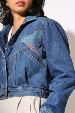 Imagem do jaqueta jeans cropped toda forrada