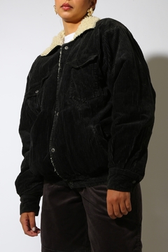 jaqueta veludo cotelê forrada pelego na internet